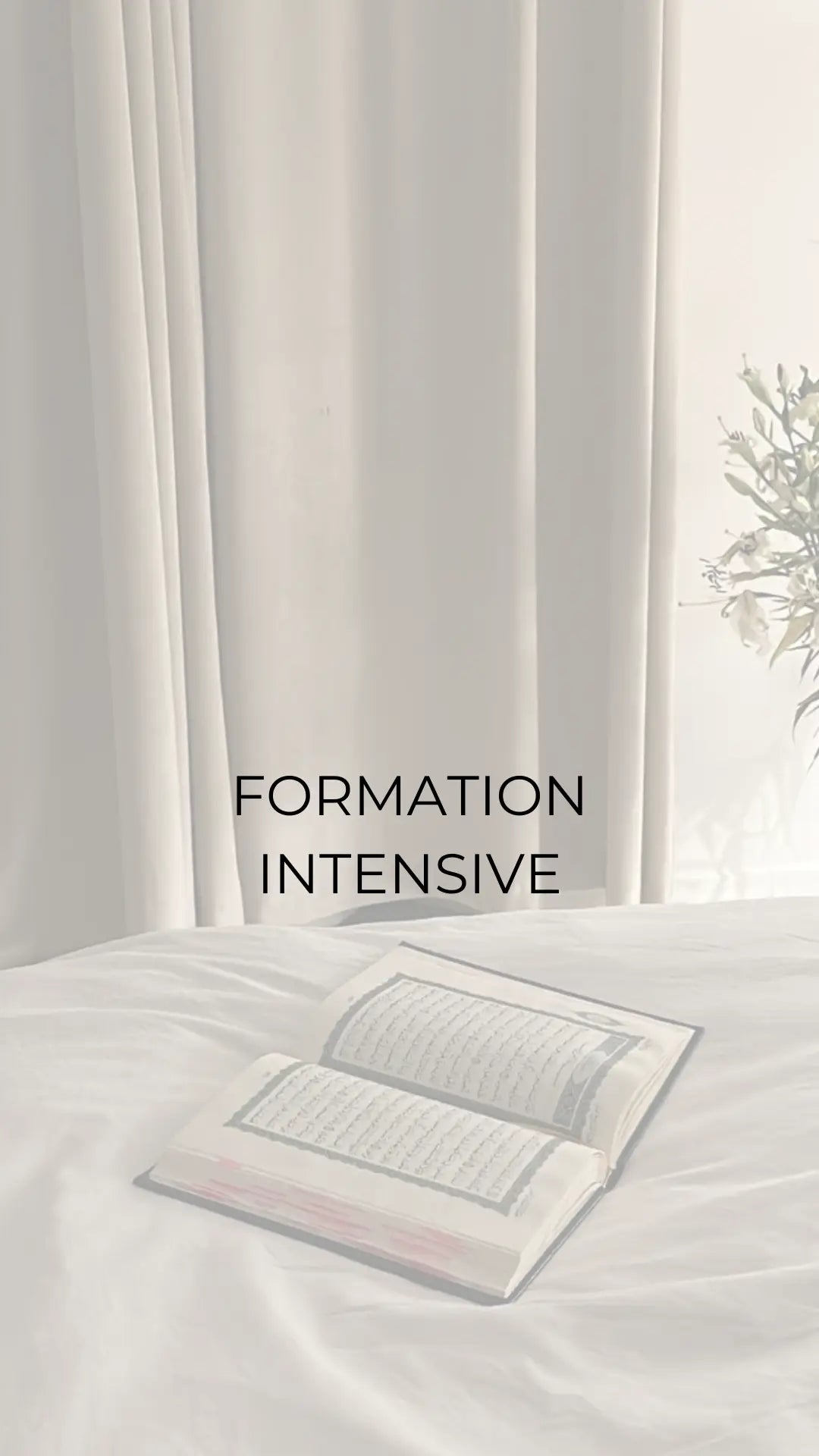 Formation Intensive d'arabe pour débutante Institut Ar Rahma